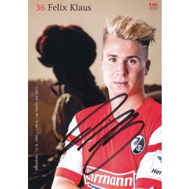 Autogramm Fussball | SC Freiburg | 2014 | Felix KLAUS