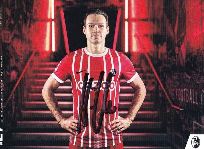 Autogramm Fussball | SC Freiburg | 2022 | Nicolas HÖFLER