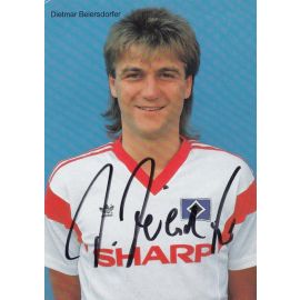 Autogramm Fussball | Hamburger SV | 1989 | Dietmar BEIERSDORFER
