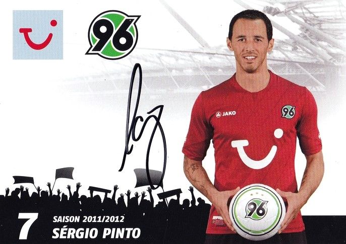 Autogramm Fussball | Hannover 96 | 2011 | Sergio PINTO