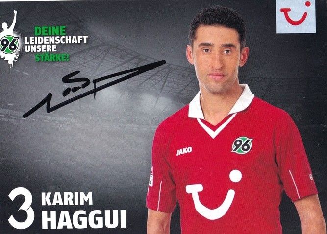 Autogramm Fussball | Hannover 96 | 2012 | Karim HAGGUI