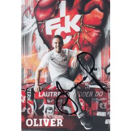 Autogramm Fussball | 1. FC Kaiserslautern | 2022 | Oliver SCHÄFER