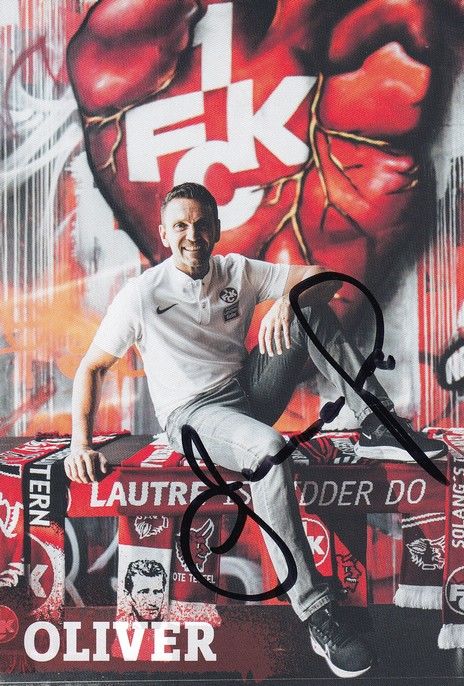 Autogramm Fussball | 1. FC Kaiserslautern | 2022 | Oliver SCHÄFER