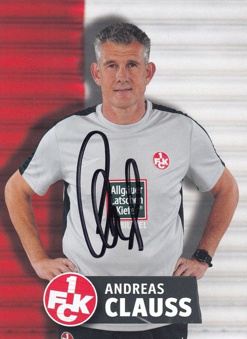 Autogramm Fussball | 1. FC Kaiserslautern | 2023 | Andreas CLAUSS