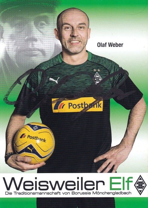 Autogramm Fussball | Borussia Mönchengladbach | 2010er Weisweiler | Olaf WEBER