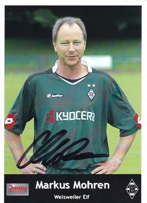 Autogramm Fussball | Borussia Mönchengladbach | 2010er Weisweiler | Markus MOHREN (Kyocera)