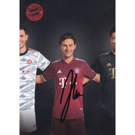 Autogramm Fussball | FC Bayern München | 2021 | Joshua KIMMICH