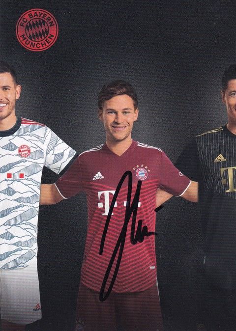 Autogramm Fussball | FC Bayern München | 2021 | Joshua KIMMICH
