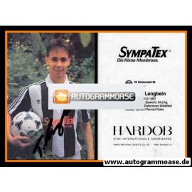Autogramm Fussball | SG Wattenscheid 09 | 1990 | Thomas LANGBEIN