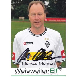 Autogramm Fussball | Borussia Mönchengladbach | 2010er Weisweiler | Markus MOHREN (Postbank)