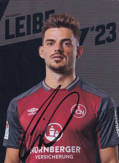 Autogramm Fussball | 1. FC Nürnberg | 2017 | Tim LEIBOLD