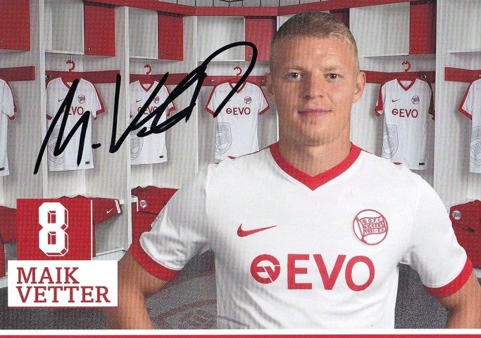 Autogramm Fussball | Kickers Offenbach | 2016 | Maik VETTER