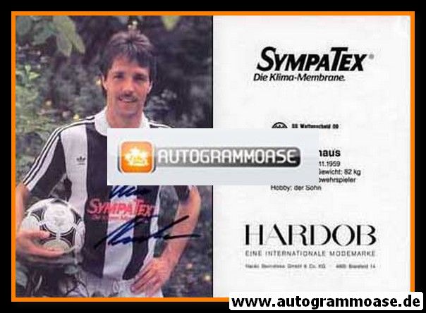 Autogramm Fussball | SG Wattenscheid 09 | 1990 | Uwe NEUHAUS