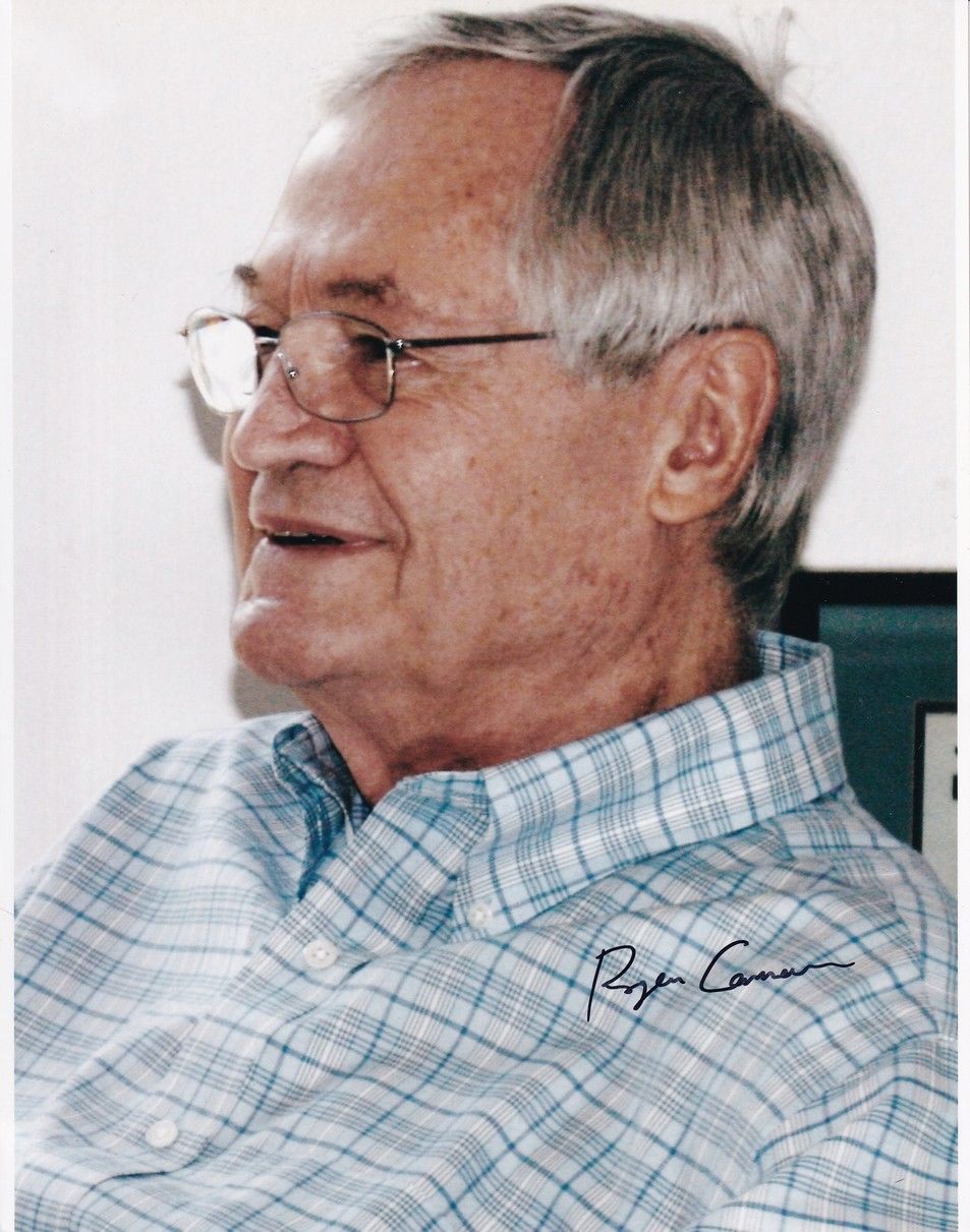 Autogramm Film (USA) | Roger CORMAN | 2010er Foto (Portrait Color XL) Regisseur