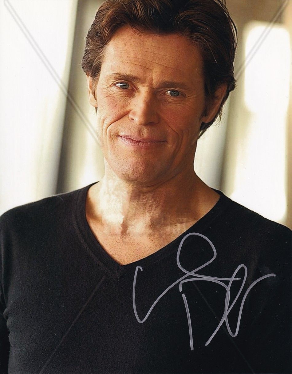 Autogramm Film (USA) | Willem DAFOE | 2000er Foto (Portrait Color XL)