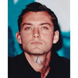 Autogramm Film (UK) | Jude LAW | 2000er Foto (Portrait Color XL)