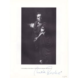 Autogramm Schauspieler | Maria BECKER | 1957 "Die Alkestiade" (Portrait SW XL)