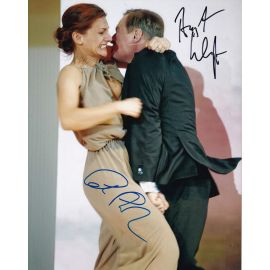 Autogramme Schauspieler | Catrin STRIEBECK + Burghart KLAUSSNER | 2010er Foto (Portrait Color XL)