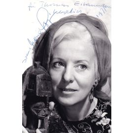 Autogramm Schauspieler | Joana Marie GORVIN | 1970er Foto (Portrait SW)