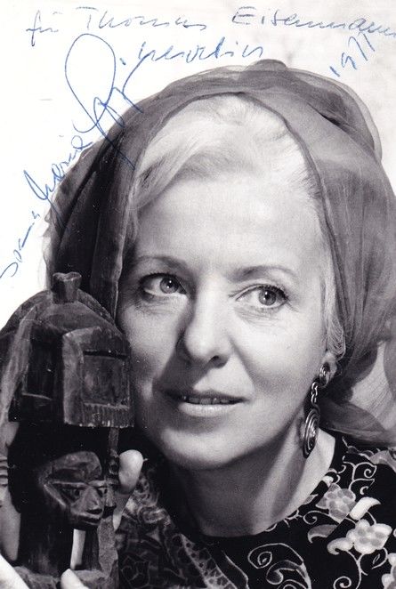 Autogramm Schauspieler | Joana Marie GORVIN | 1970er Foto (Portrait SW)