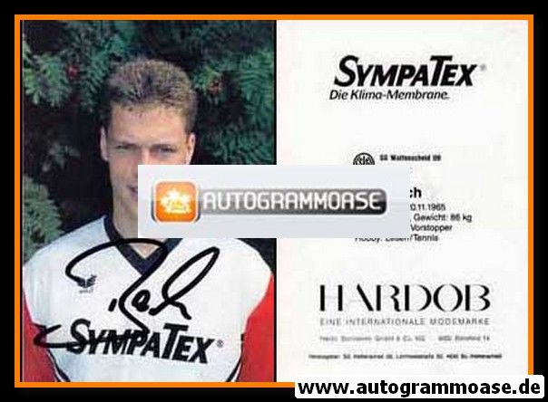 Autogramm Fussball | SG Wattenscheid 09 | 1991 | Jörg BACH