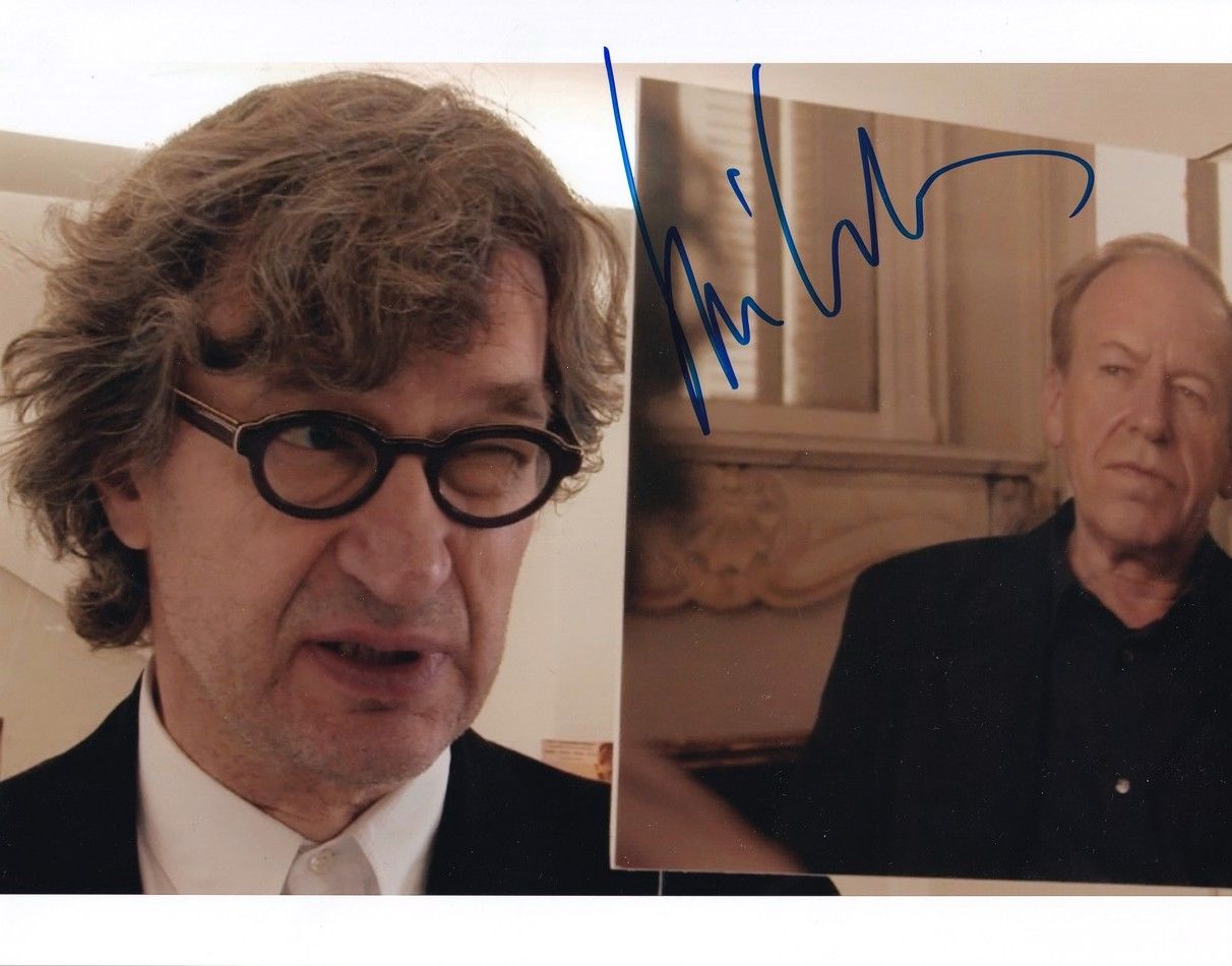 Autogramm Regisseur | Wim WENDERS | 2008 Foto "Von Einem Der Auszog" XL