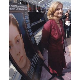 Autogramm Regisseur (ITA) | Cristina COMENCINI | 2006 Foto "Don´t Tell"  (Portrait Color XL)