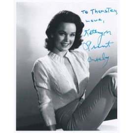Autogramm Film (USA) | Kathryn GRANT | 1950er Foto (Portrait SW XL) SEXY