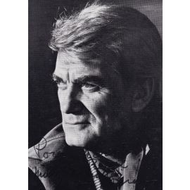Autogramm Film (Frankreich) | Jean MARAIS | 1980er (Portrait SW)