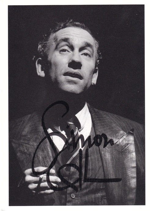 Autogramm Film (UK) | Simon CALLOW | 1988 "Single Spies"