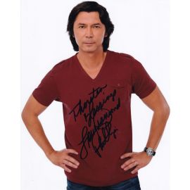 Autogramm Film (USA) | Lou DIAMOND PHILLIPS | 2010er Foto (Portrait Color XL)