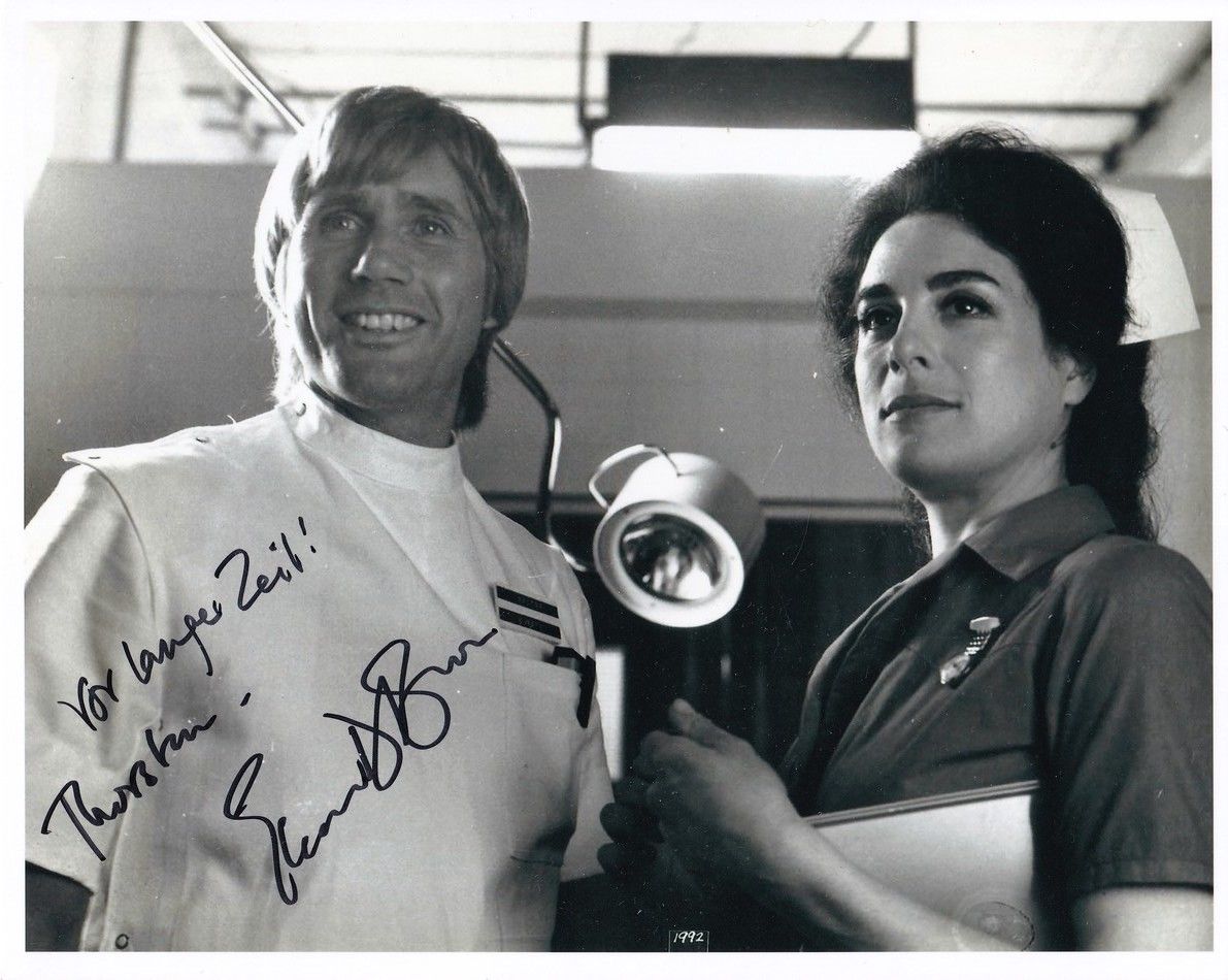 Autogramm Film (UK) | Eleanor BRON | 1973 Foto "The National Health" (Filmszene SW XL)