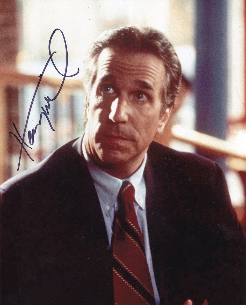 Autogramm Film (USA) | Henry WINKLER | 2000er Foto (Portrait Color XL)