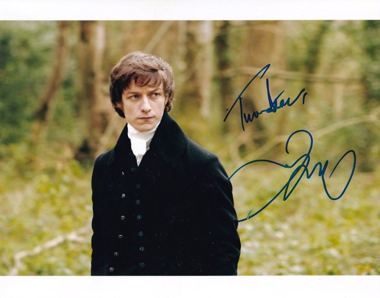 Autogramm Film (UK) | James McAVOY | 2007 Foto "Becoming Jane" (Portrait Color XL)