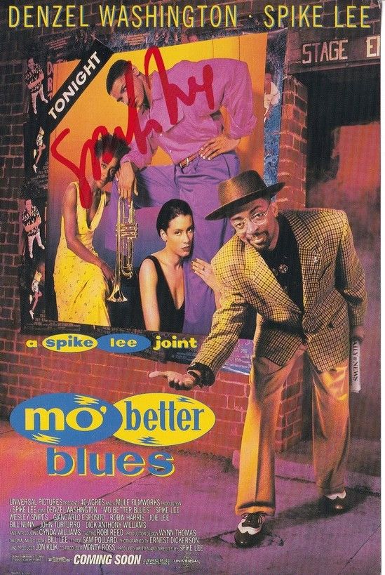 Autogramm Regisseur (USA) | Spike LEE | 1990 "Mo Better Blues"