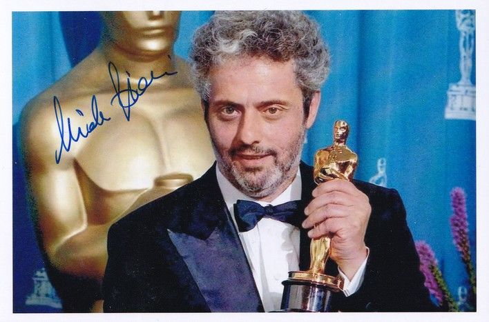 Autogramm Komponist (Italien) | Nicola PIOVANI | 1999 Foto (Portrait Color) OSCAR