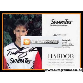 Autogramm Fussball | SG Wattenscheid 09 | 1991 | Thomas LANGBEIN