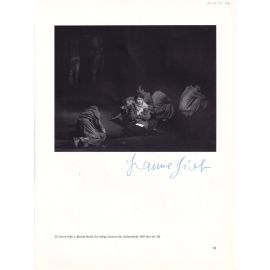 Autogramm Schauspieler | Hanne HIOB | 1959 "Die Heilige Johanna" XL