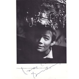 Autogramm Schauspieler | Klaus Maria BRANDAUER | 1960 "Irre Von Chaillot" (Portrait SW XL)