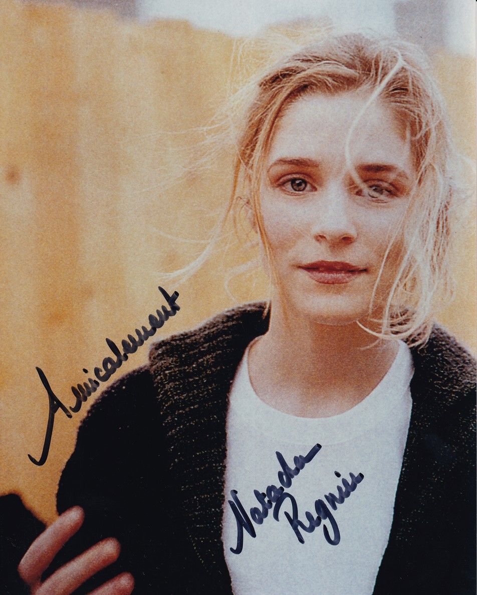 Autogramm Film (BEL) | Natacha REGNIER | 2000er Foto (Portrait Color XL)