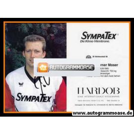 Autogramm Fussball | SG Wattenscheid 09 | 1991 | Hans-Werner MOSER