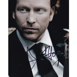 Autogramm Violine (IRL) | Daniel HOPE | 2010er Foto (Portrait Color XL)