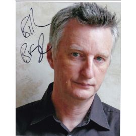 Autogramm Rock (UK) | Billy BRAGG | 2010er Foto (Portrait Color XL)