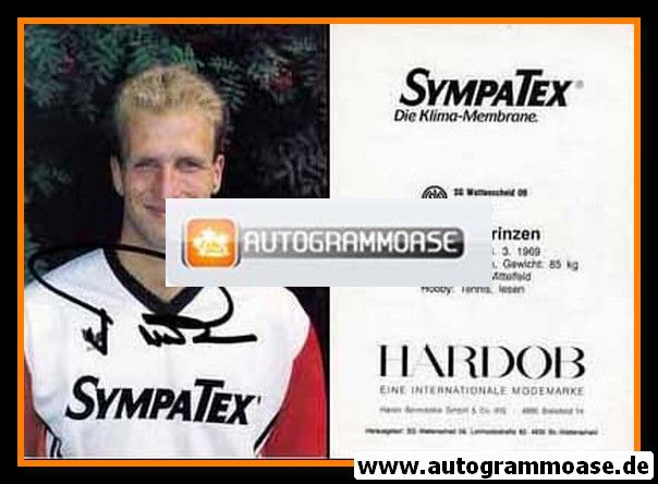 Autogramm Fussball | SG Wattenscheid 09 | 1991 | Roger PRINZEN