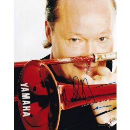 Autogramm Posaune (SWE) | Nils LANDGREN | 2010er Foto (Portrait Color XL)