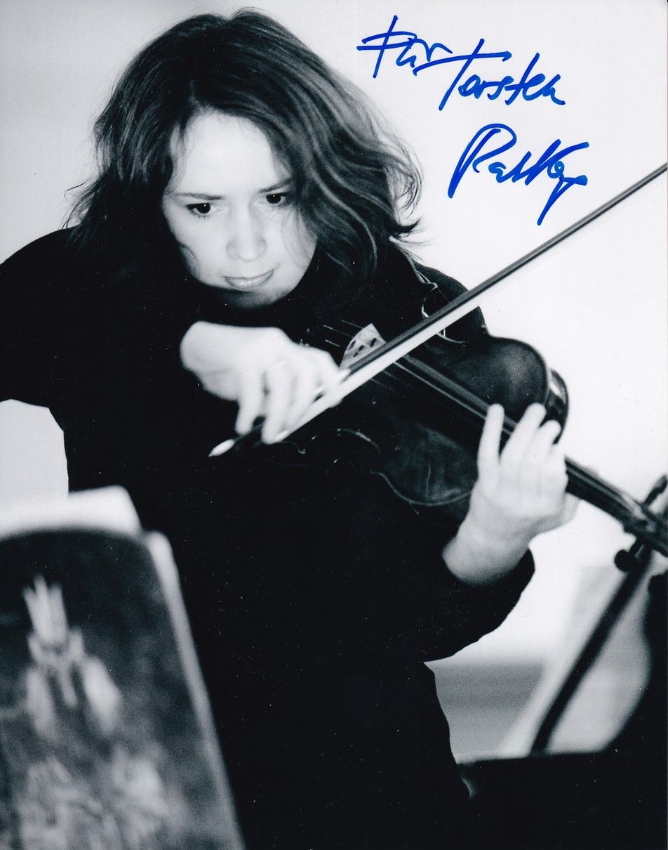 Autogramm Geige (RUS) | Patricia KOPATCHINSKAJA | 2010er Foto (Portrait SW XL)