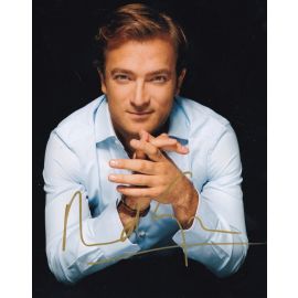 Autogramm Violine (FR) | Renaud CAPUCON | 2010er Foto (Portrait Color XL)