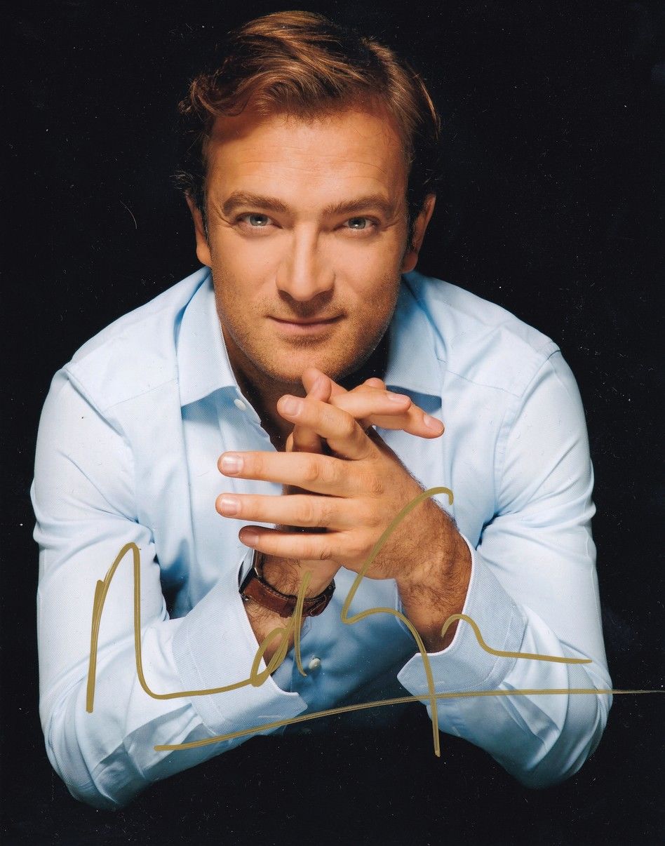 Autogramm Violine (FR) | Renaud CAPUCON | 2010er Foto (Portrait Color XL)