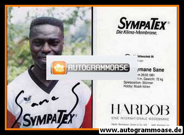 Autogramm Fussball | SG Wattenscheid 09 | 1991 | Souleymane SANE