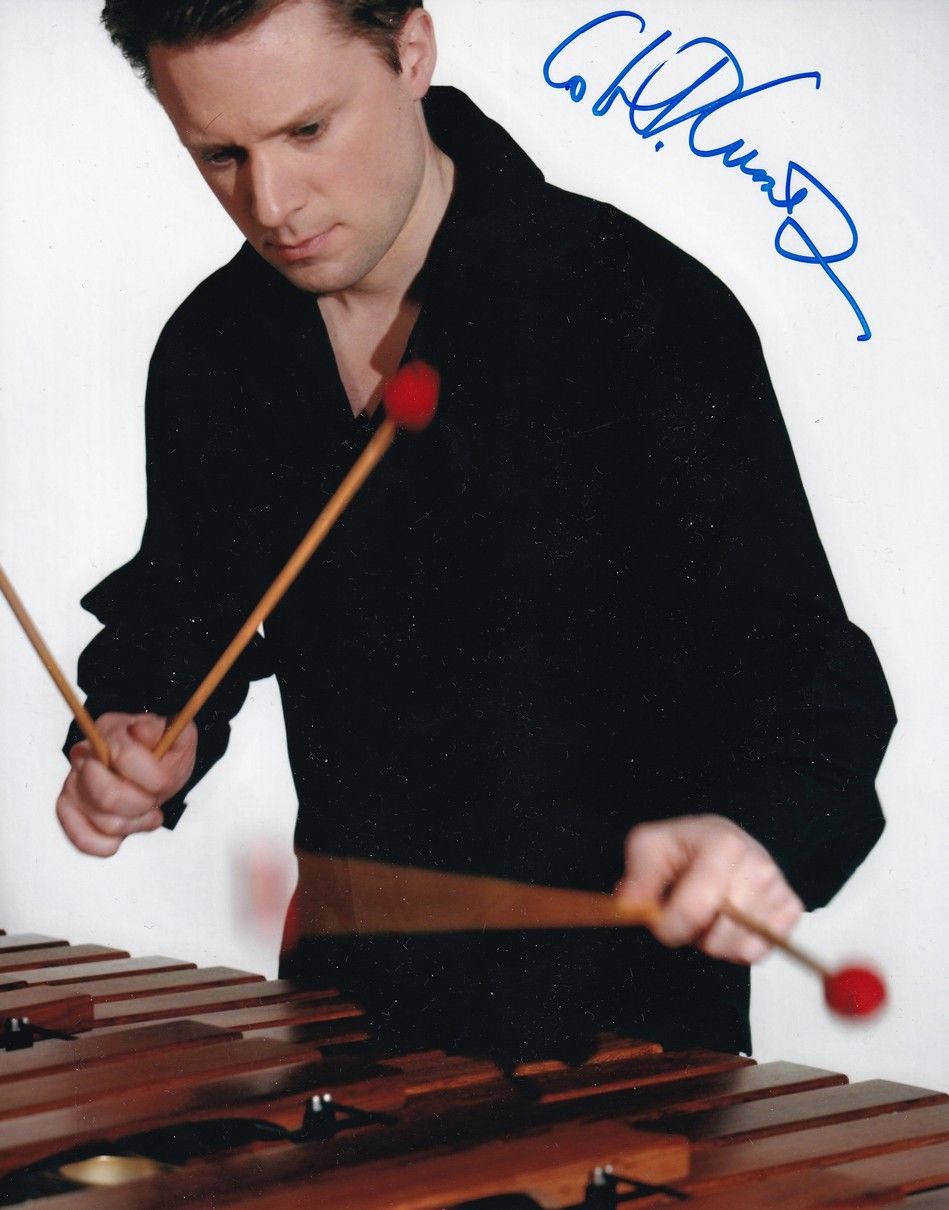 Autogramm Perkussion (SCO) | Colin CURRIE | 2010er Foto (Portrait Color XL)